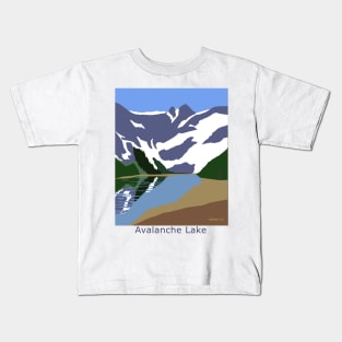 Glacier National Park Kids T-Shirt